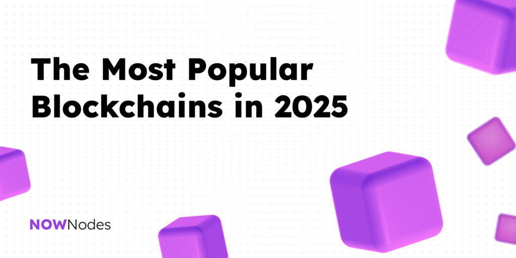 The most popular blockchains in 2025